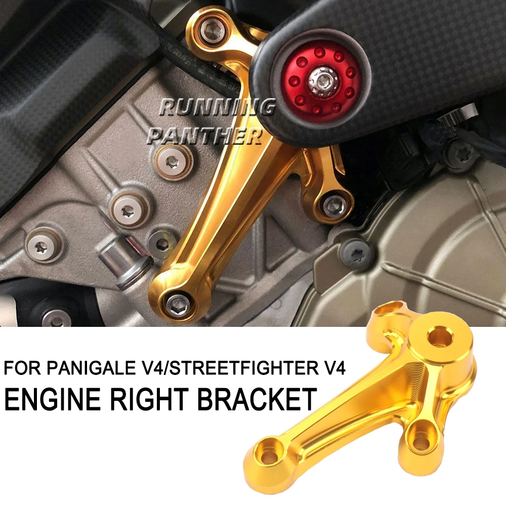 Moto Per Ducati Streetfighter Streetfighter V4 Panigale Panigale V4 Nuovo Motore Staffa Superiore Destra In Alluminio