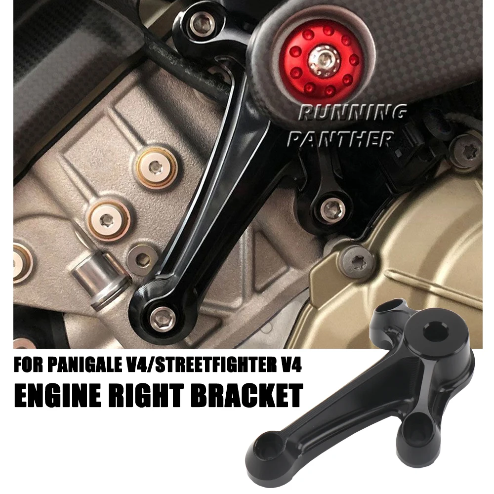 Moto Per Ducati Streetfighter Streetfighter V4 Panigale Panigale V4 Nuovo Motore Staffa Superiore Destra In Alluminio