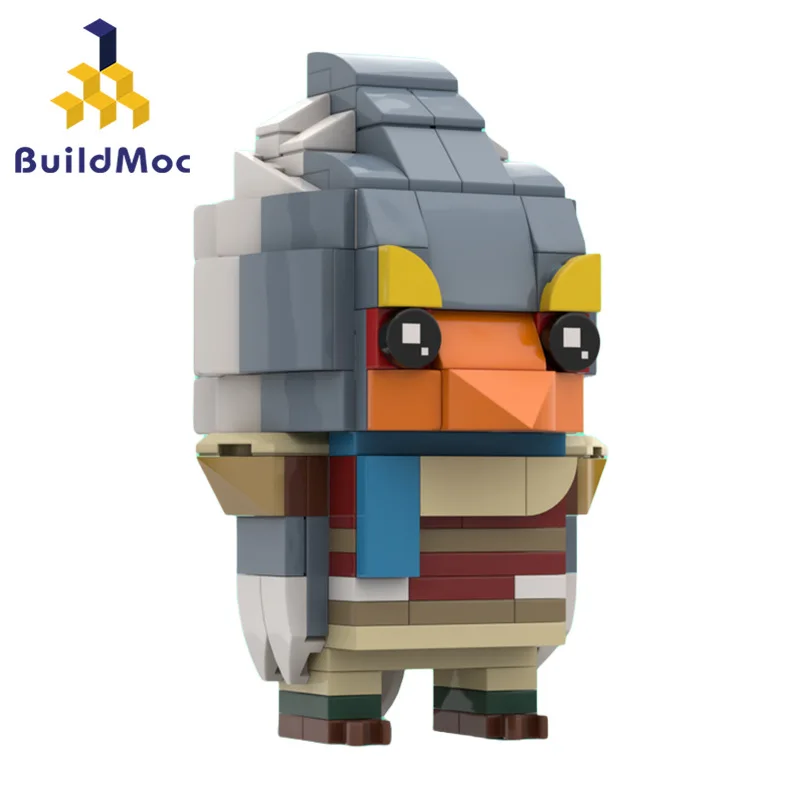 Gobricks Moc Breath Of The Wild Renali Brickheadzs Building Block Set The Master Of The Divine Animals Wa Mede Brick Toys Gift