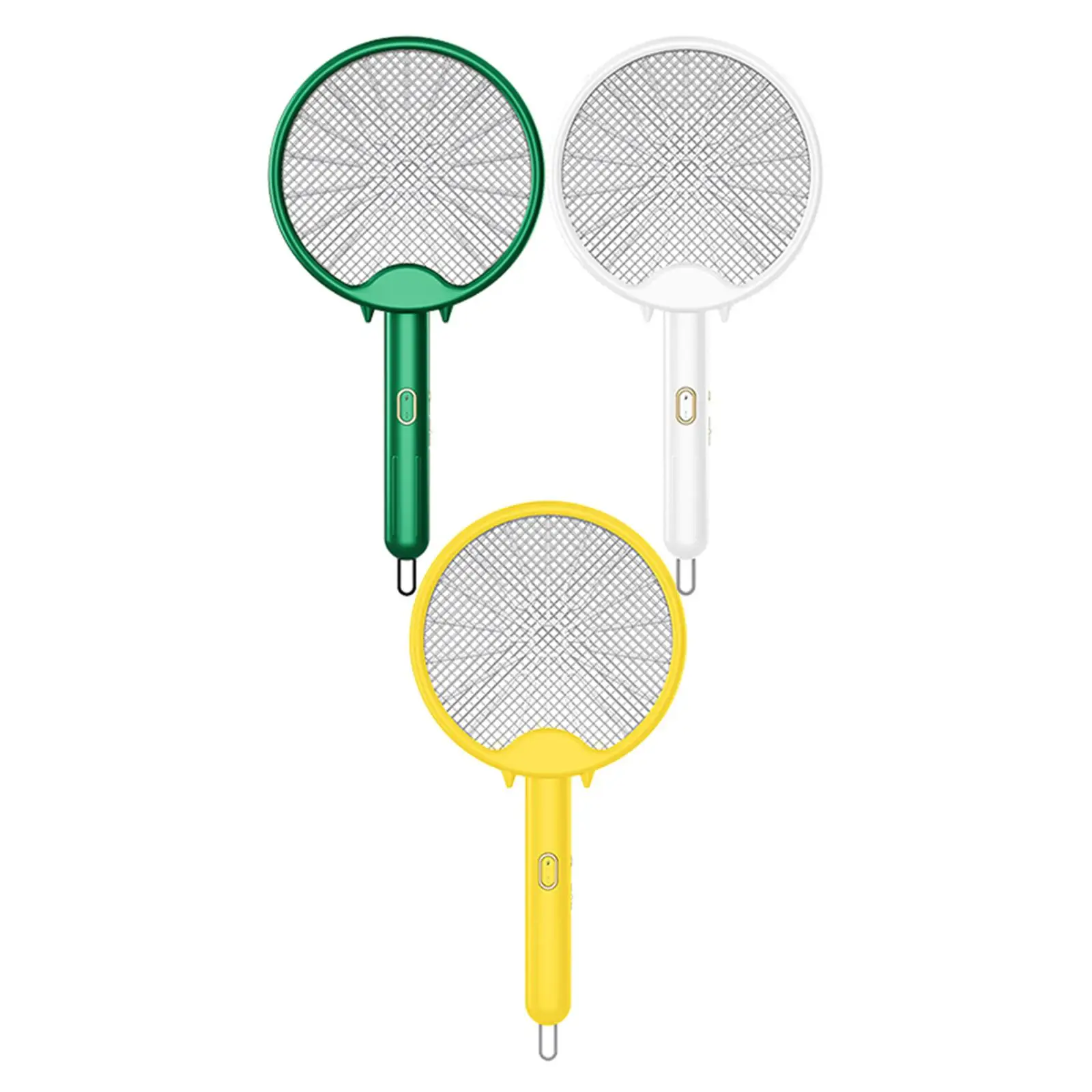 Electric Fly Swatter Racchetta Fly Swatter Lampada Repellente 3000V Lampada Pieghevole Antizanzare Per Cortile Casa Patio Camera Da Letto Ufficio