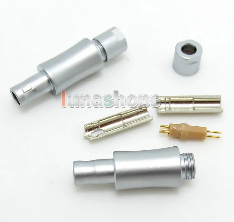 Ln004010 2 Pcs Personalizzata Maschio Della Cuffia Spilli Per Sennheiser Hd800 Hd820 Hd800S Hd820 D1000 Cavo Fai Da Te Connettori Adattatore