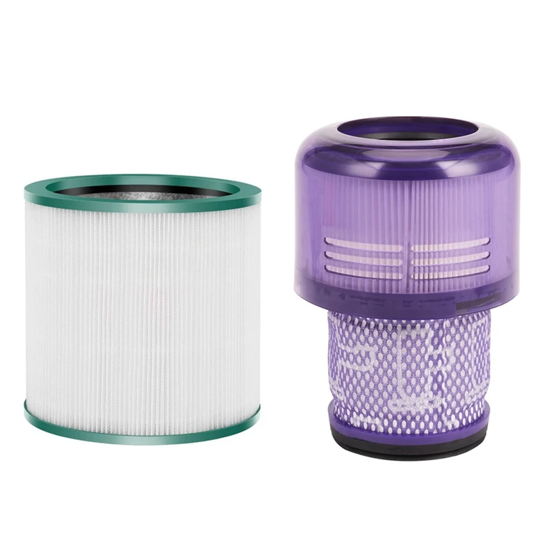 Eas-Tower Purificatore D'Aria Filtro Hepa Per Dyson Pure Cool Link Con Grande Filtro Lavabile Per Dyson V11 Sv14 Cyclone Animal