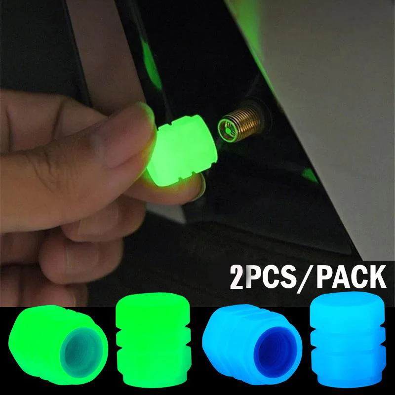 Luminous Night Glowing Moto Ruota Pneumatico Tappi Valvola Decori Per Pcx Indian Motorcycle Z800 Gs 1250 Accessori Aerox