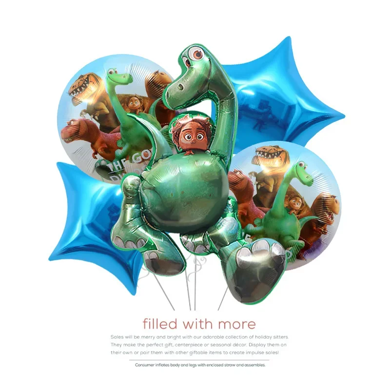 Disney The Good Dinosaur Cartoon Pellicola Di Alluminio Palloncino Decorazione Festa Di Compleanno Layout Puntelli Foto Giocattolo Palloncino Festa Pe