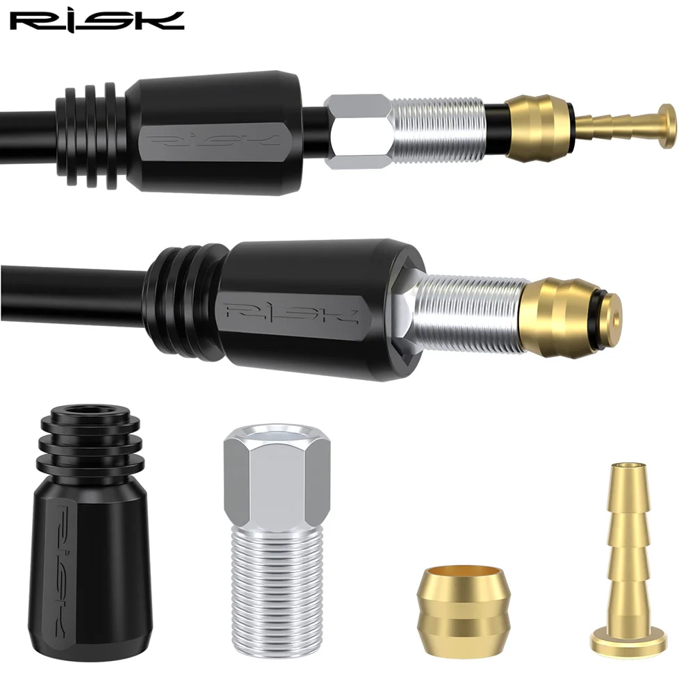 Rischio Mtb Bike Tubo Freno Idraulico Testa Dell'Ago Dell'Olio Per Bh90/Bh59/Sram/Magura/Shimano Mountain Bicycle Olive Head Parti In Bicicletta