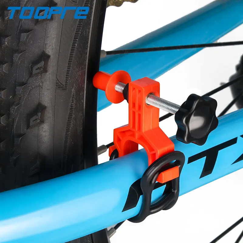 Toopre Mini Bike Repair Mount Wheel Truing Stand Strumento Di Regolazione Dei Cerchi Kit Di Manutenzione Leggero E Compatto Semplice