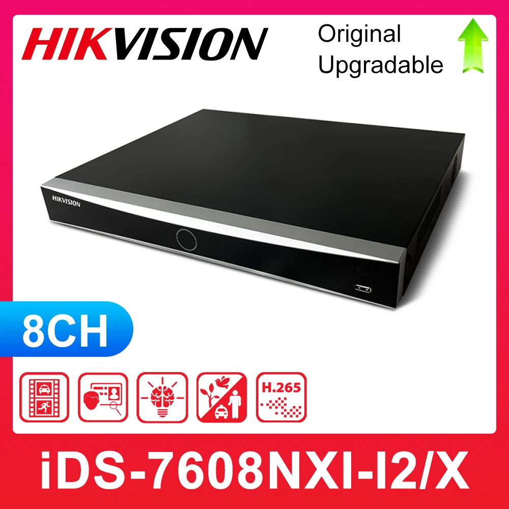 Hikvision Videoregistratore Di Rete Serie Deepinmind Originale 8Ch Ids-7608Nxi-I2/X 4K Nvr Ids-7616Nxi-I2/X