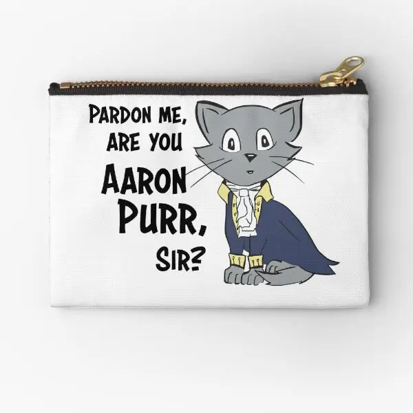 Morgue Me You Aaron Purr Sir Zipper Pouches Pure Underwear Women Cosmetic Wallet Small Key Storage Coin Socks Mutandine