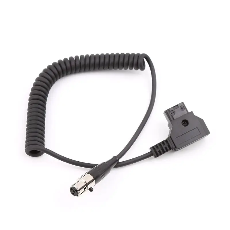 Di Alimentazione Del Monitor Linea D-Tap Per Mini Xlr 4-Pin Spina Per Arri Telecamere Monitor 12V
