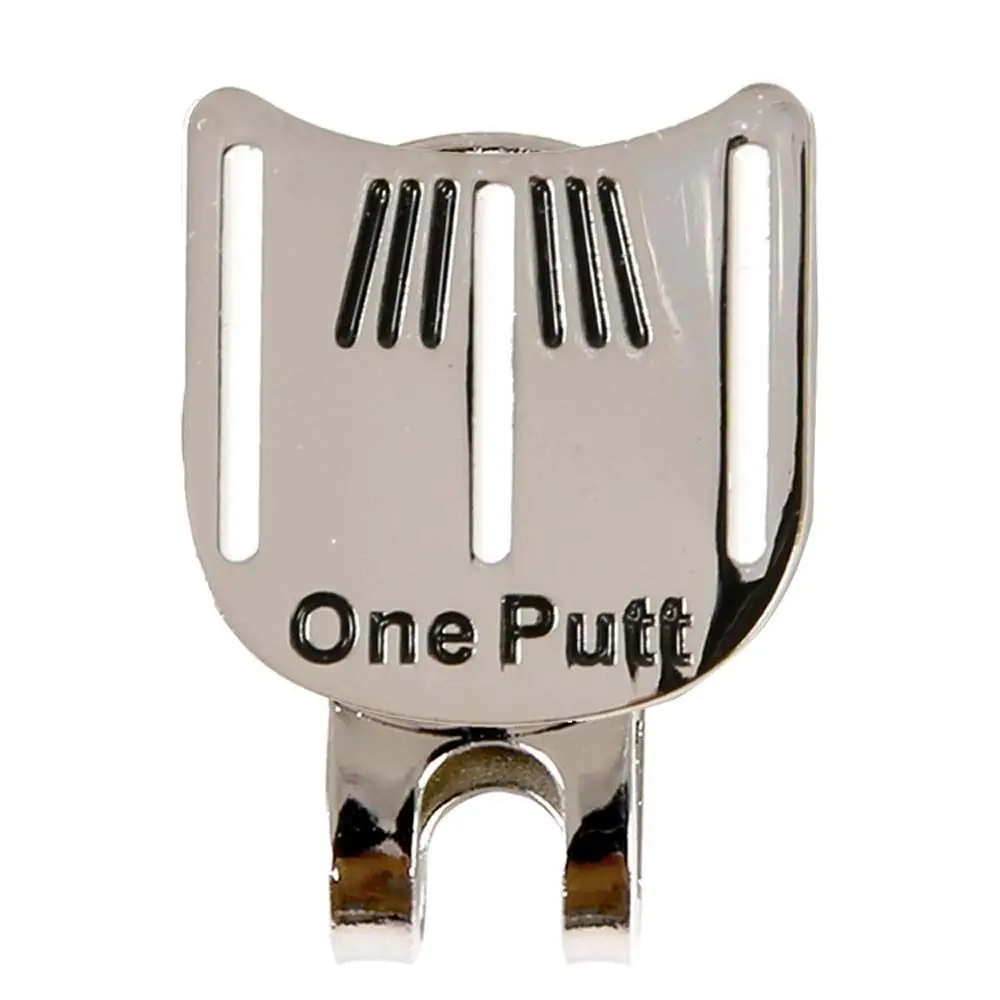 Mark Strumento Di Mira Per Golfista Golf Training Aids Magnetic One Putt Golf Hat Clip Hat Marker Golf Putting Alignment Golf Marker