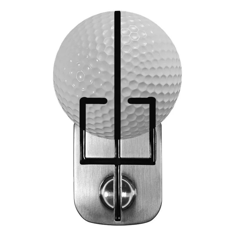 Pallina Da Golf Mark Magnetic Swing Train Putting Practice Golf Hat Clip Mark Set Trident Scriber Golf Accessory Set Ausili Per L'Allenamento