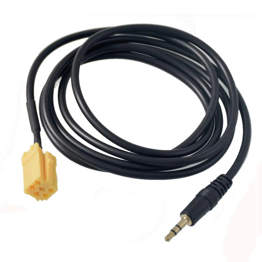Car Stereo Audio Rd9 3.5 Millimetri Maschio Aux Cavo Adattatore Fit Per Peugeot 206 207 307 308 Radio Rd9