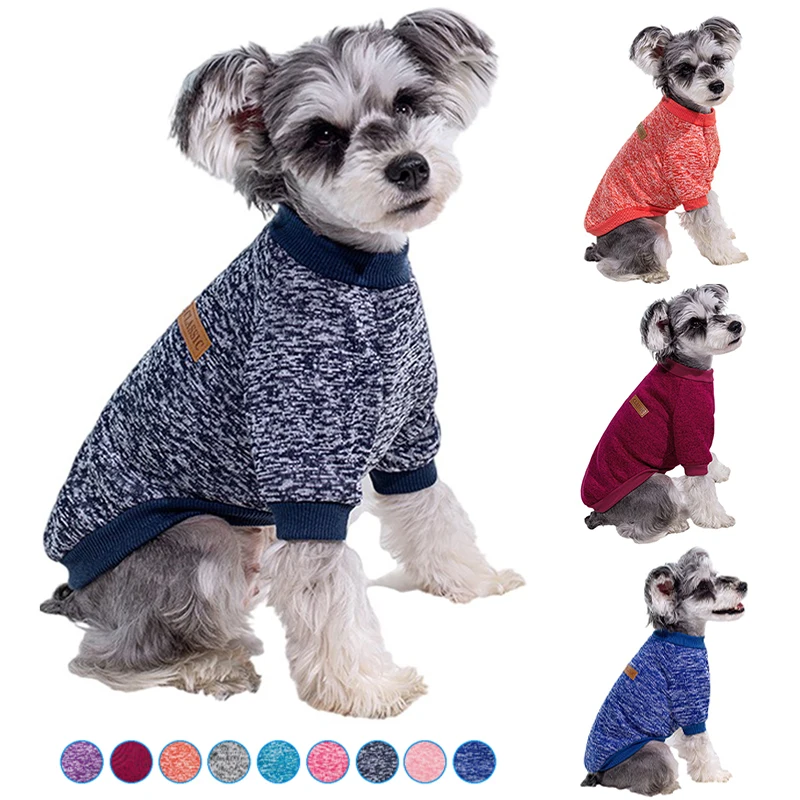 Puppy Cat Jacket Winter Warm Dog Clothes For Small Dogs Chihuahua Coat Schnauzer Pug Abbigliamento Felpe Casual Pet Costumes