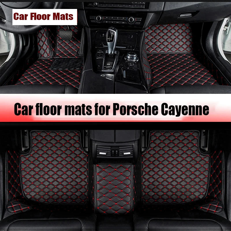 Tappetini Auto Per Porsche Per Cayenne 2006-2010 Per Cayenne 2011-2017 Per Cayenne 2018-2024 Tappetini Auto Personalizzati Automobile