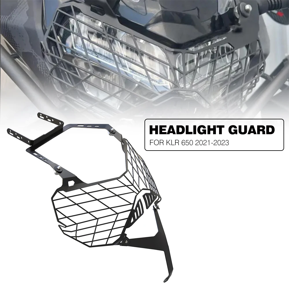 2022 Klr 650 Protezione Faro Motore Per Kawasaki Klr650 Klr650 2021 2022 2023 Copertura Griglia Faro Protezione Faro Anteriore
