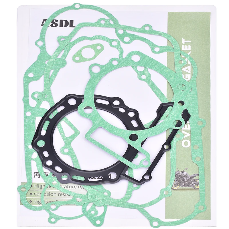 650Cc Motor Bike Engine Kit Completo Di Guarnizioni Per Revisione Della Testata Del Cilindro Completo Per Kawasaki Klr650 Klr 650