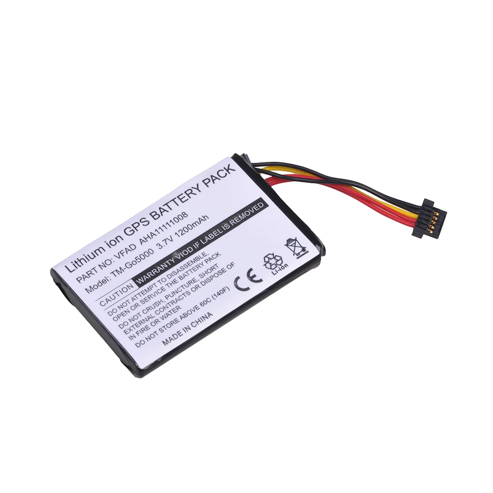 Tectra 1 Pcs 1200 Mah Batteria Gps Aha11111008 Vfad Batteria Per Tomtom 4Fl50 4Fl60 Go 5000 Go 5100 Go 6000 Go 6100 Pro Camion 525