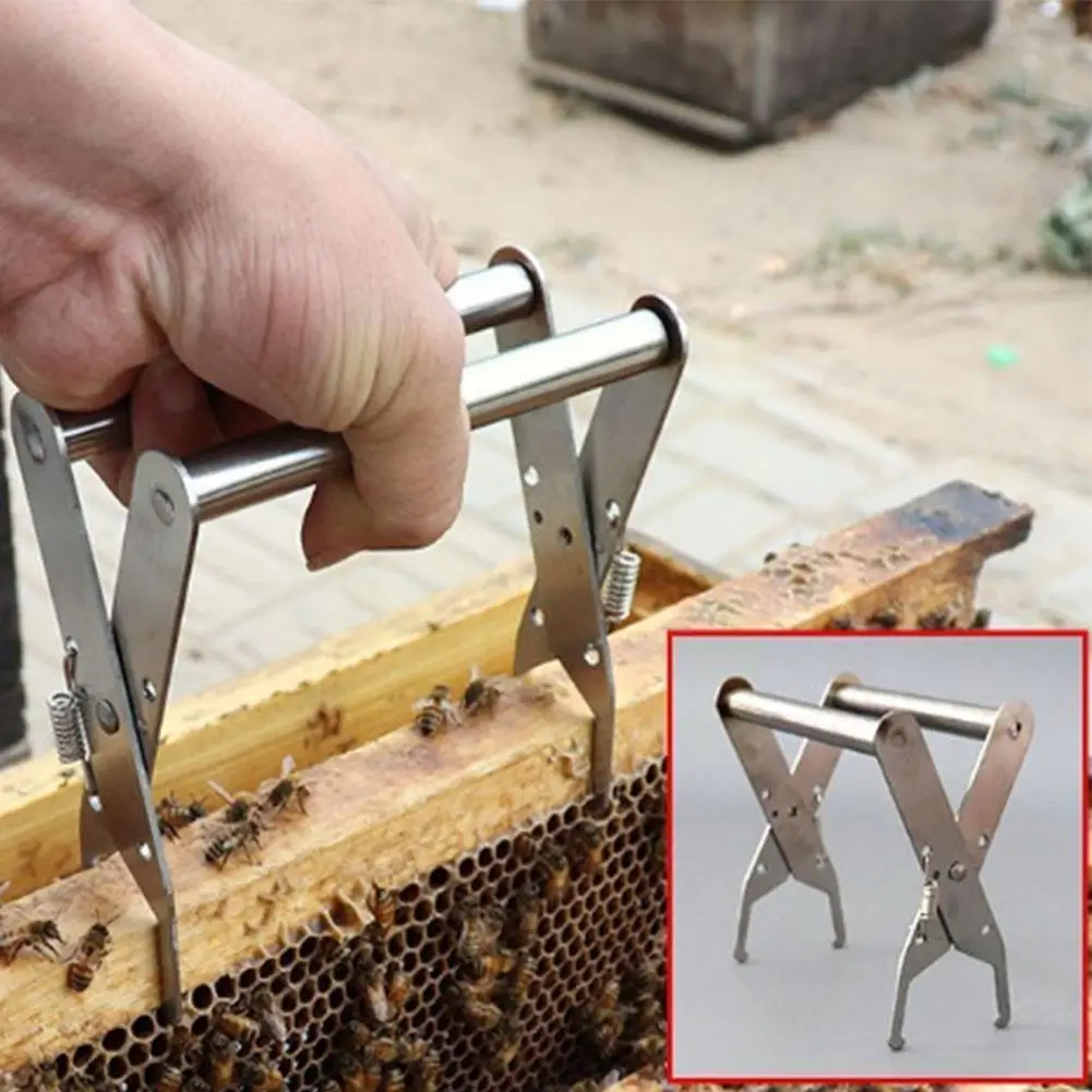 1Pc Bee Hive Frame Clip Bee Nest Box Frame Holder Capture Grip Queen System Tool Apicoltore Attrezzatura Per L'Allevamento Delle Api Apicoltura