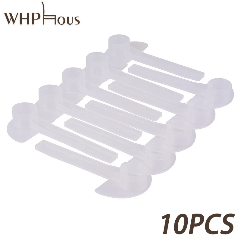 10Pcs Apicoltore Equipaggia Garden Bee Feeder Apicoltura Entry Feeder Cap Feeder Water Drink Feeding Apicoltura Hive Tool