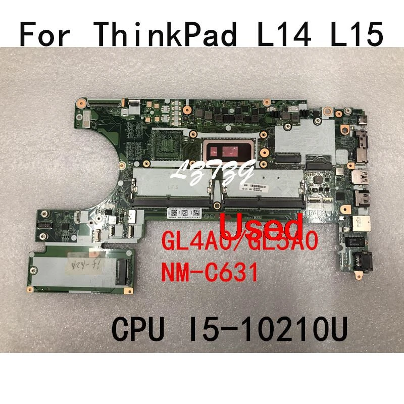 Nm-C631 Per La Scheda Madre Del Computer Portatile Lenovo Thinkpad L14 L15 Con I5-10210 Cpu Fru 5B20W77438