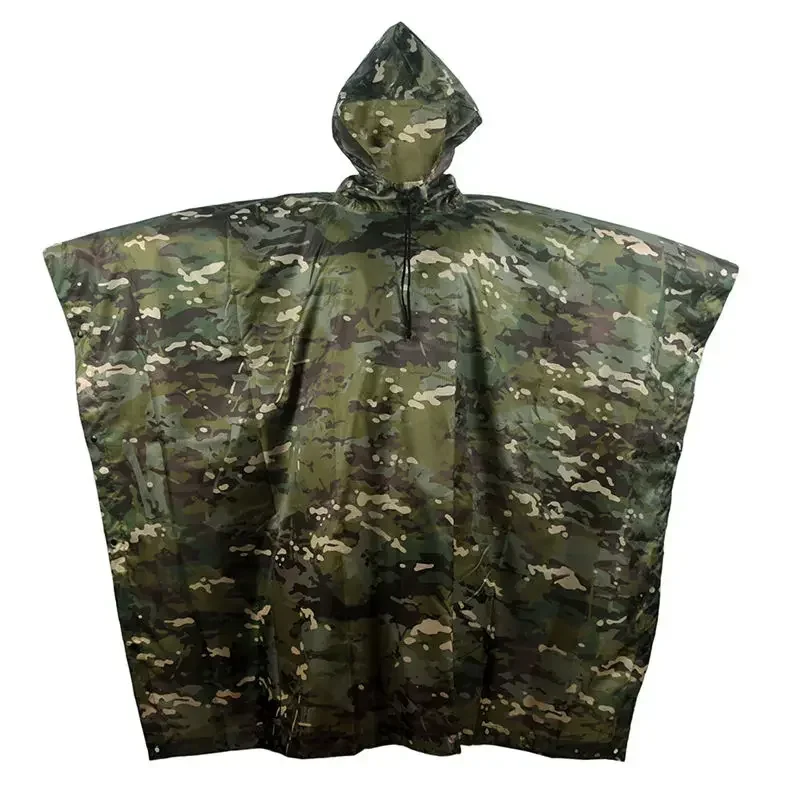 Gear Caccia Guerra Impermeabile Birdwatching Home Suit Rain Ghillie Tactical Army Ombrello Accessori Poncho Esterno Militare