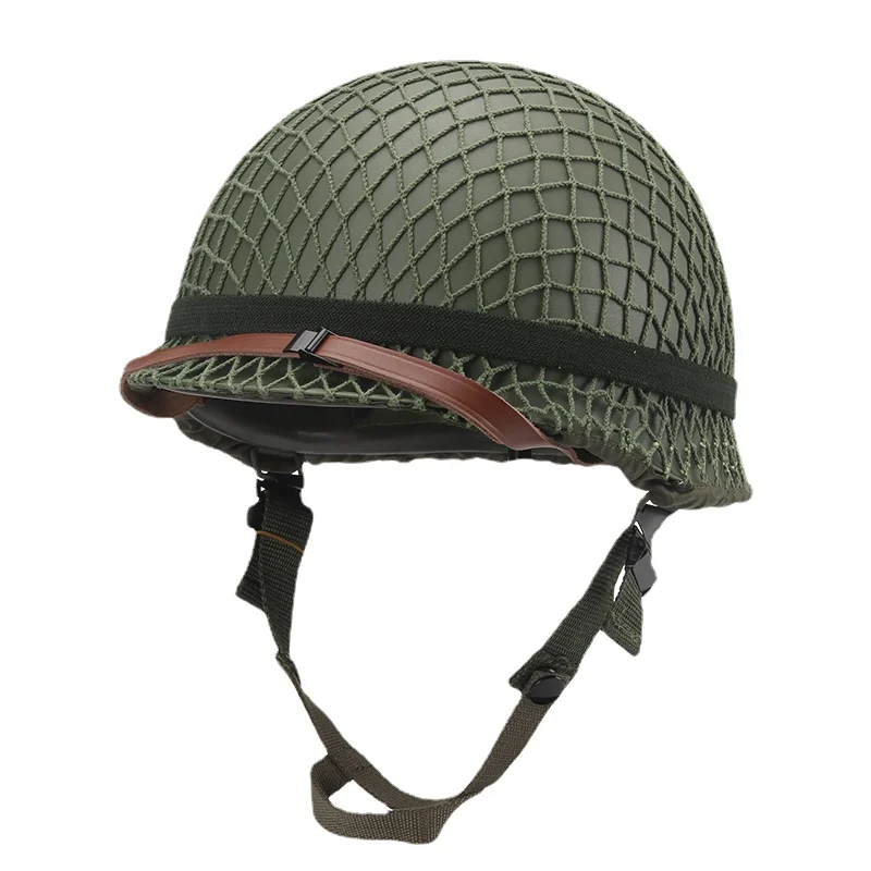 1.5Kg Seconda Guerra Mondiale Ww2 Seconda Guerra Mondiale Usa Militare M1 Casco Da Combattimento America Tattico Riot Helmet Us Army Militar Equipment