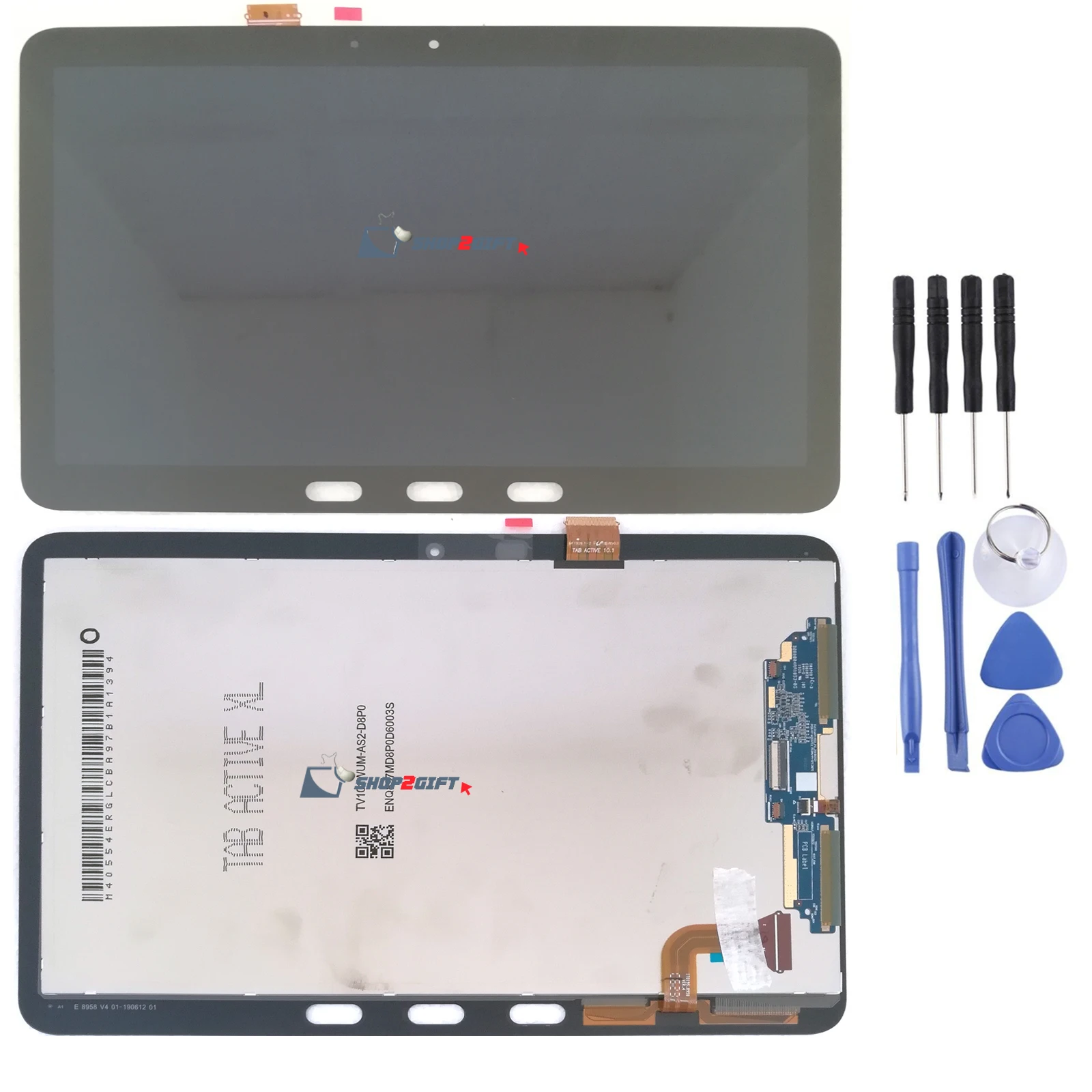Oem Per Samsung Tab Active Pro 10.1 "T540 T545 Display Lcd Touch Screen Digitizer