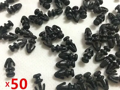 50X Per Ford Mondeo Mkii Mkii Guarnizione Guarnizione Guarnizione Davanzale Clip Di Tenuta Guarnizione Inferiore