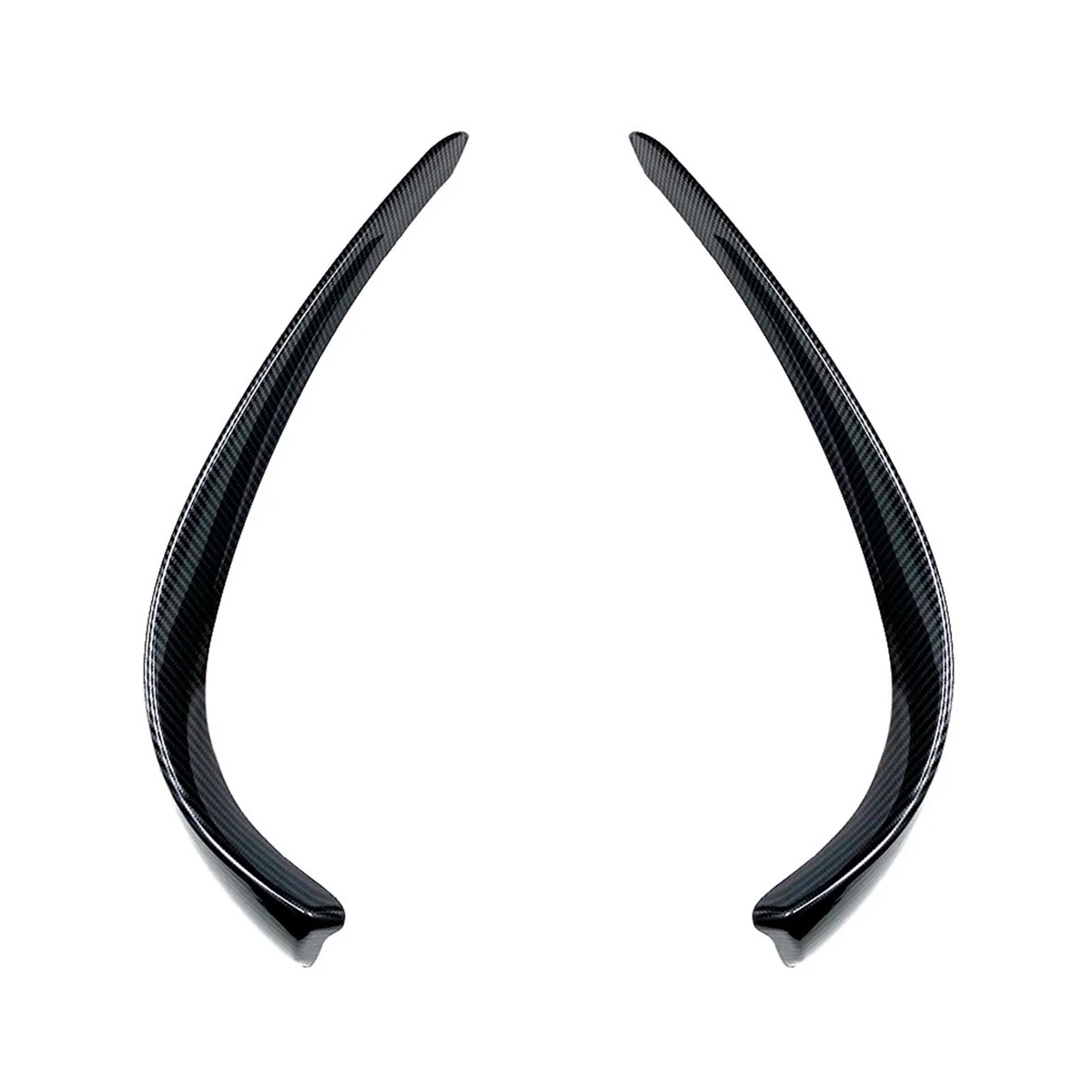 Anteriore Wind Blade Paraurti Wind Blade Spoiler Auto Per Mercedes-Benz Classe C W205 2015-2019 C180 C200 C260 C43 Amg