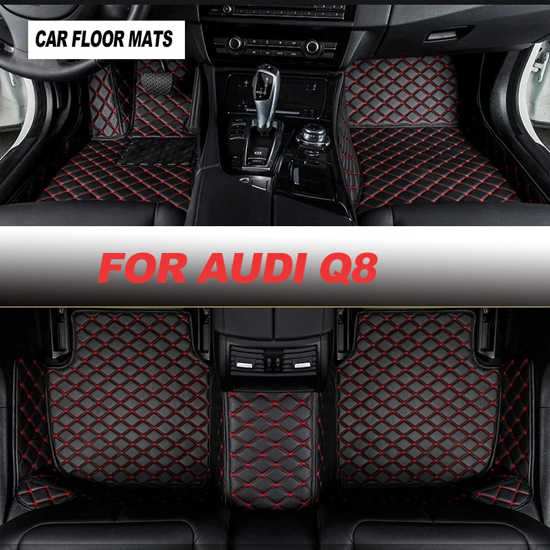 Tappetini Auto Per Audi Q8 2019 2020 2021 2022 2023 Accessori Auto Tappeti Custom Styling Parts Protector Covers