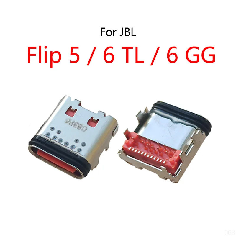 2 Pz/Lotto Per Jbl Flip 5 / Jbl Flip 6 Tl Gg Altoparlante Bluetooth Dock Di Ricarica Usb Presa Di Ricarica Connettore Jack Tipo-C