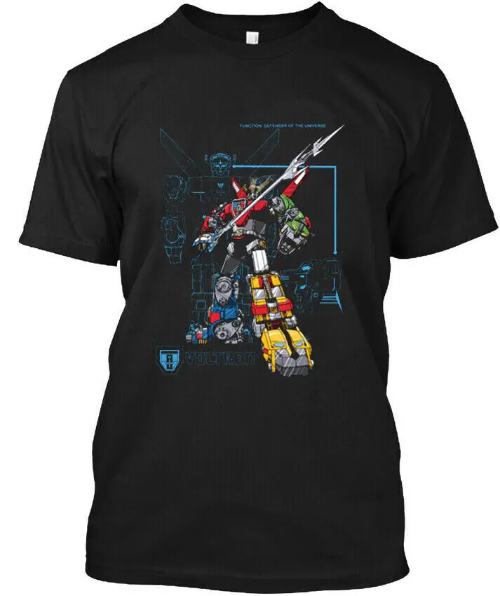 New Limited Voltron Blueprint Action Classic Uomo Donna T Shirt Taglia S A 5Xl Maniche Lunghe O Corte