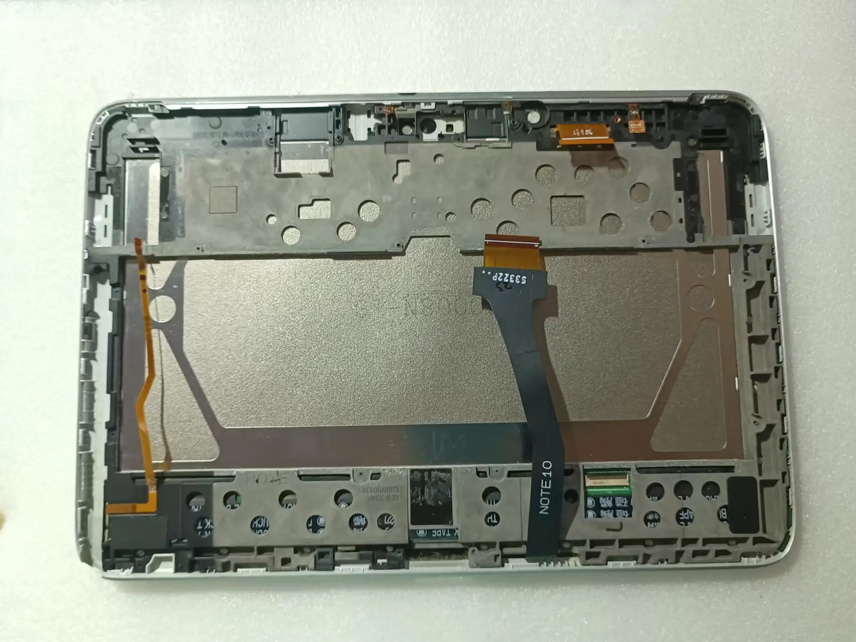 Lcd Aaa Per Samsung Galaxy Note 10.1 N8000 N8010 Display Lcd Con Cornice Touch Screen Digitizer Assembly N8000 N8010 Tablet Lcd