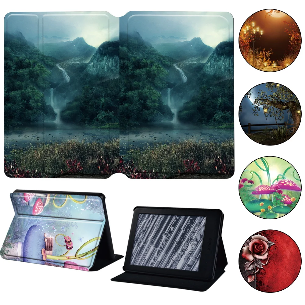 Per Kindle Paperwhite 5 11Th Case Amazon Kindle Paperwhite(5Th/6Th/7Th/10Th)/Kindle (10Th /8Th) Inch Serie Foresta Anticaduta
