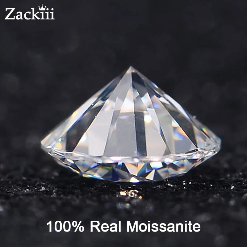 10Ct Carat 14Mm Moissanite D Color Lab Diamond Pietra Sciolta Round Brilliant Cut Pass Diamond Test Vvs Gioielli Fai Da Te Che Fanno Regali
