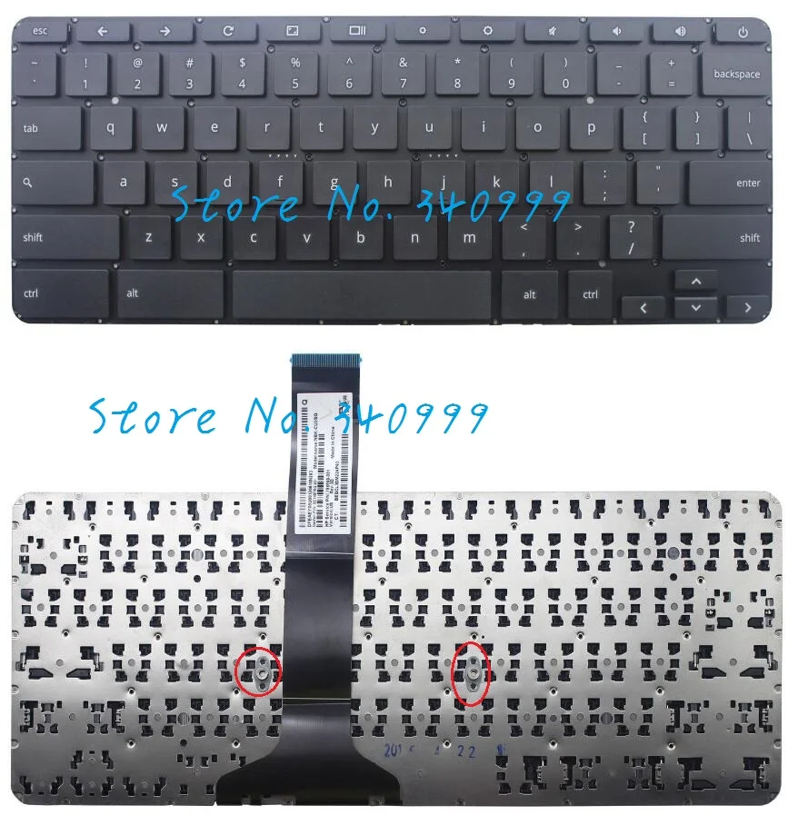 Nuovo Originale Per Hp Chromebook 11 G4 Chromebook 11 G4 Ee Us Tastiera Nera
