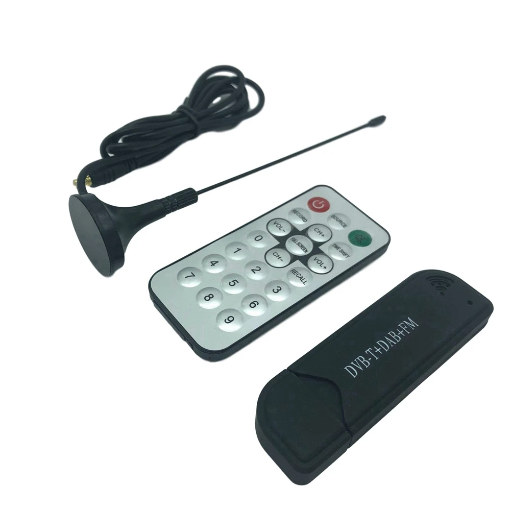 Ricevitore Sdr Rtl2832U Usb2.0 Dvb-T Dab Fm Sdr Rtl-Sdr Ricevitore Sintonizzatore Radio Con Antenna E Telecomando