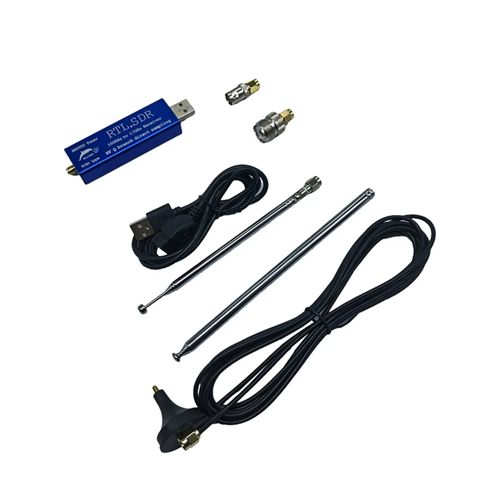 0.1Mhz-1.7Ghz Rtl2832U + R820T2 Tcxo Adsb Uhf Vhf Hf Fm Rtl.Sdr Sintonizzatore Usb Ricevitore/R820T2 + Rtl2