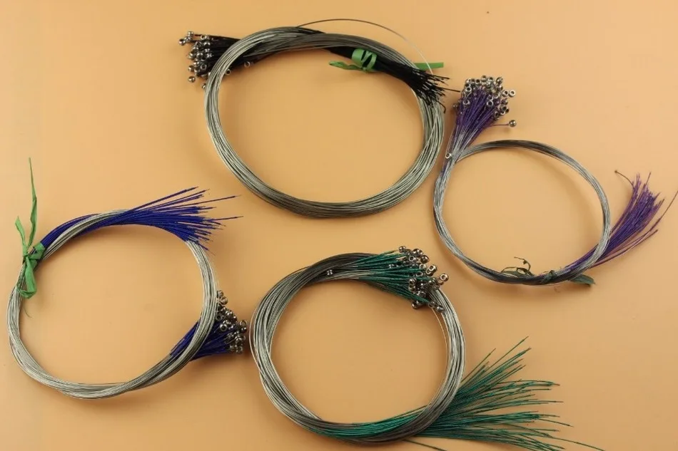 50 Set Di 16 ''Viola Strings Nickel Argento Ferita. Viola Accessori Di Ricambio