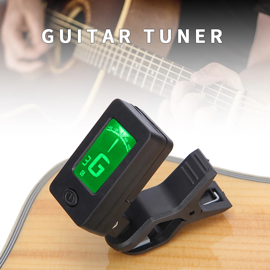 Accordatore Per Violino Digitale Cromatico Sintonizzatore A Clip Per Schermo Lcd Per Ukulele Viola Guitarra Bass Fiddle Banjo Guitar Madolin Accessori