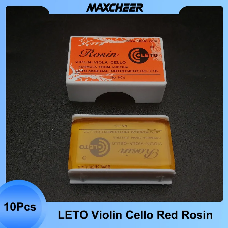 10Pcs Mini Bow Rosin Colophony Friction-Increasing Resin For Violin Viola Cello Bowed String Instrument Violin Accessories