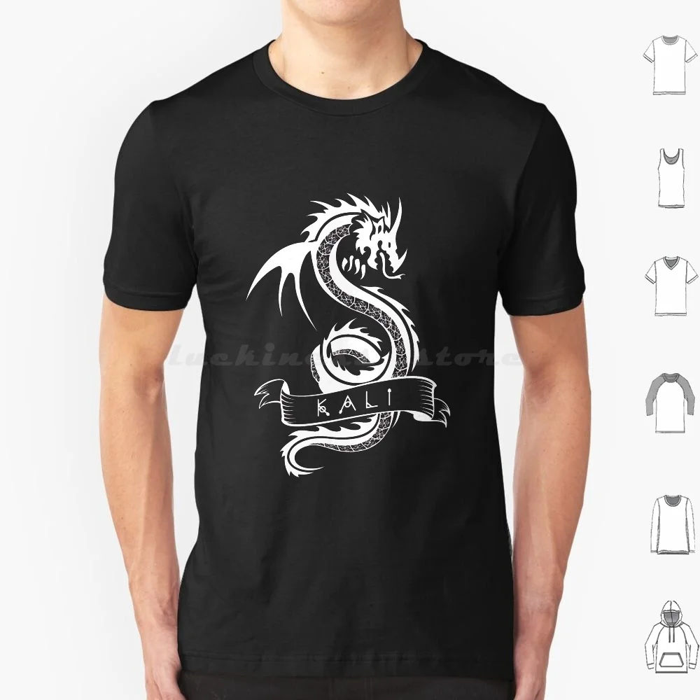 Maglietta Kali Linux Big Size 100% Cotone Hacking Kali Kali Linux Dragon Linux Kernel Gnu Distro Distribution Foss