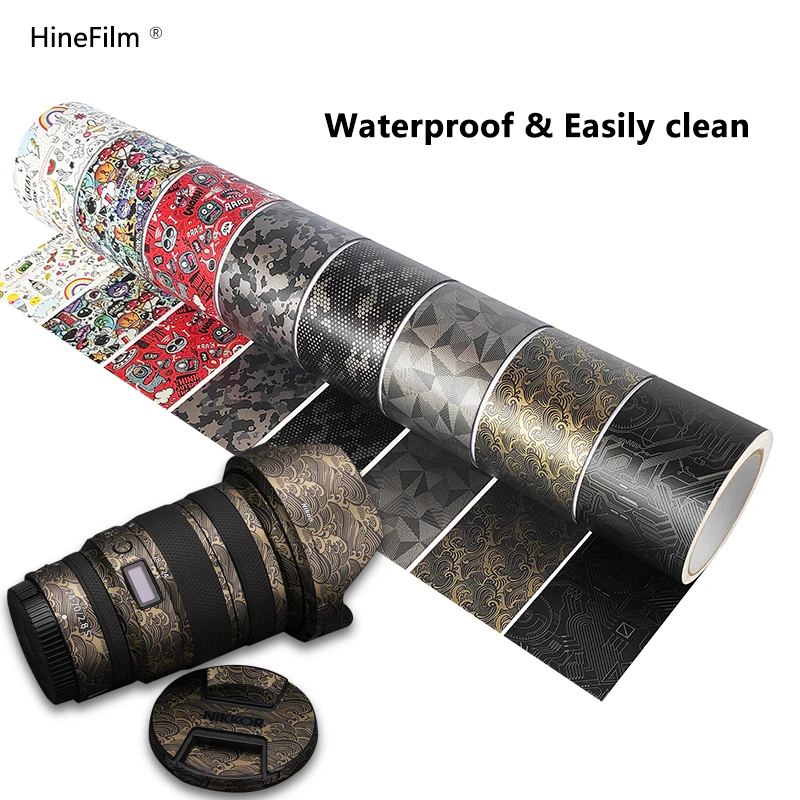 Universale 30Mm X 1.5M Lens Decal Skin Per Sony Lens Per Canon Lens Per Nikon Lens Stickers Protector Pellicola Di Copertura Antigraffio