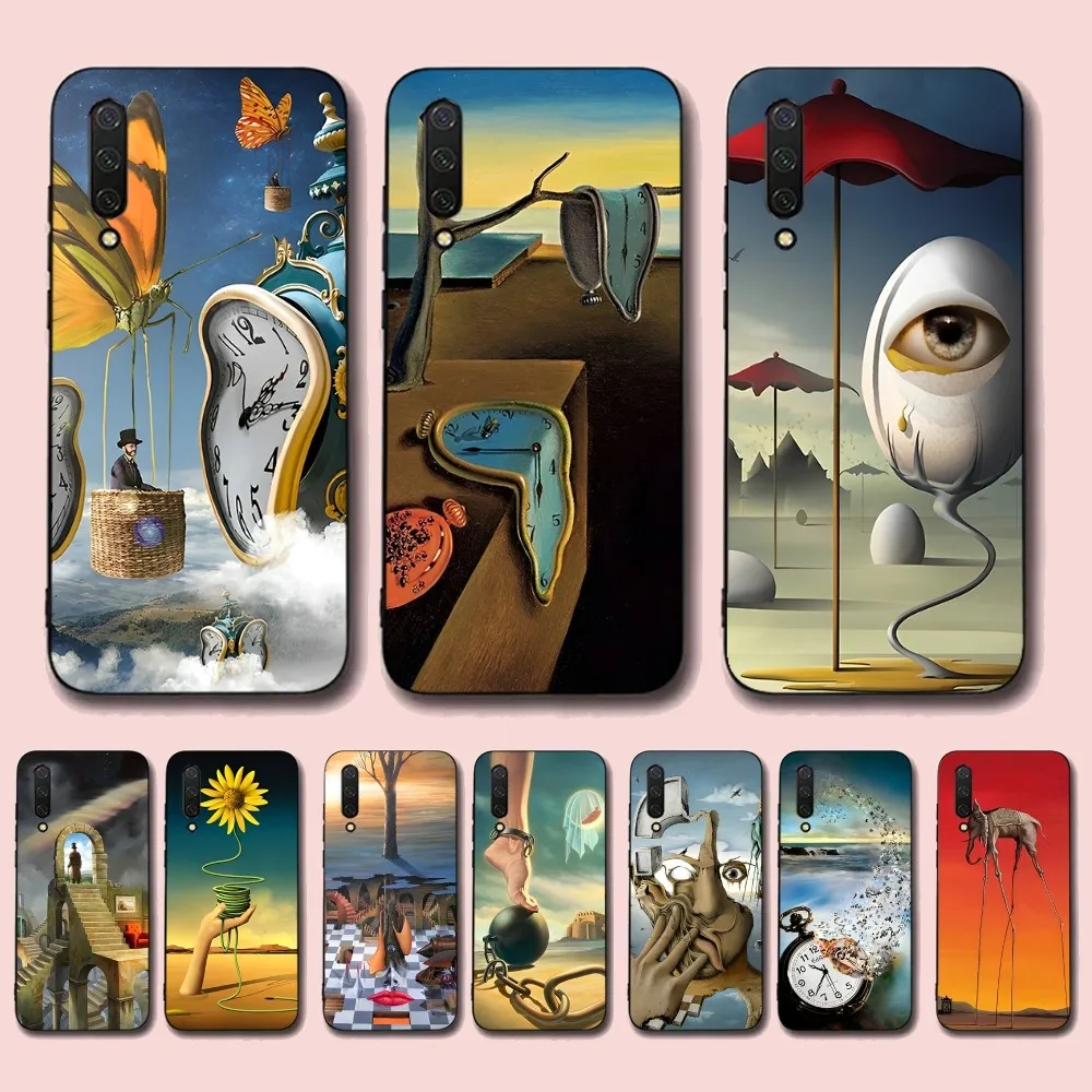 Custodia Per Telefono Con Pittura S-Salvador D-Dali Per Xiaomi Mi 5X 8 9 10 11 12 Lite Pro 10T Pocox3Pro Pocom3 Note 10 Pro Lite