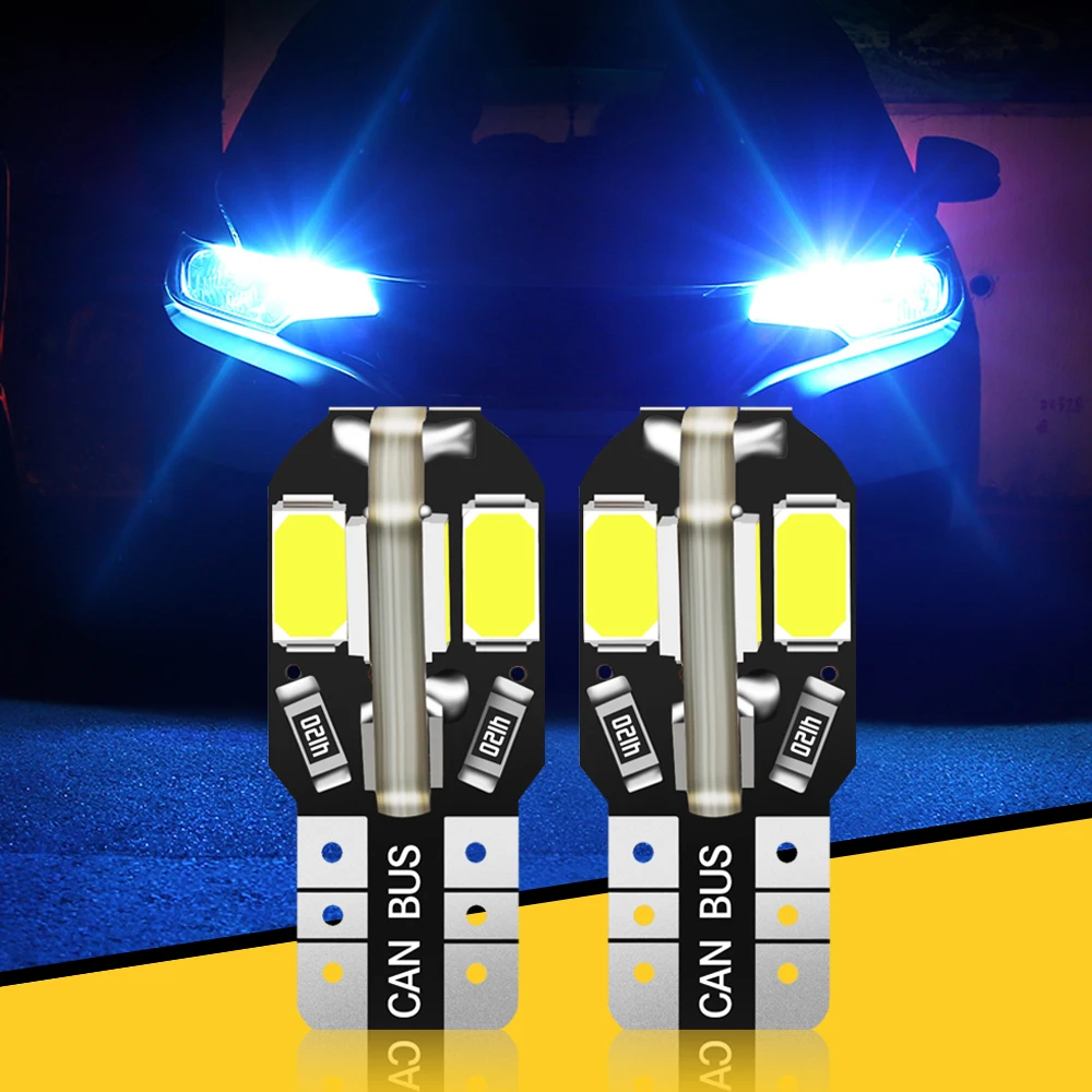 2 Pz Canbus T10 W5W 12V Lampadine A Led Luci Per Auto Accessori Per Lada Vesta Granta Niva Xray Kalina Per Gaz Gazelle Renault Arkana