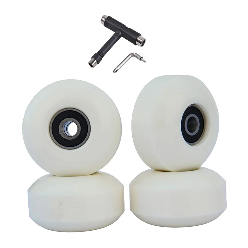 Ruote Da Skateboard Con Cuscinetti 52Mm Street Wheels Skateboard Tricks (Set Di 4)