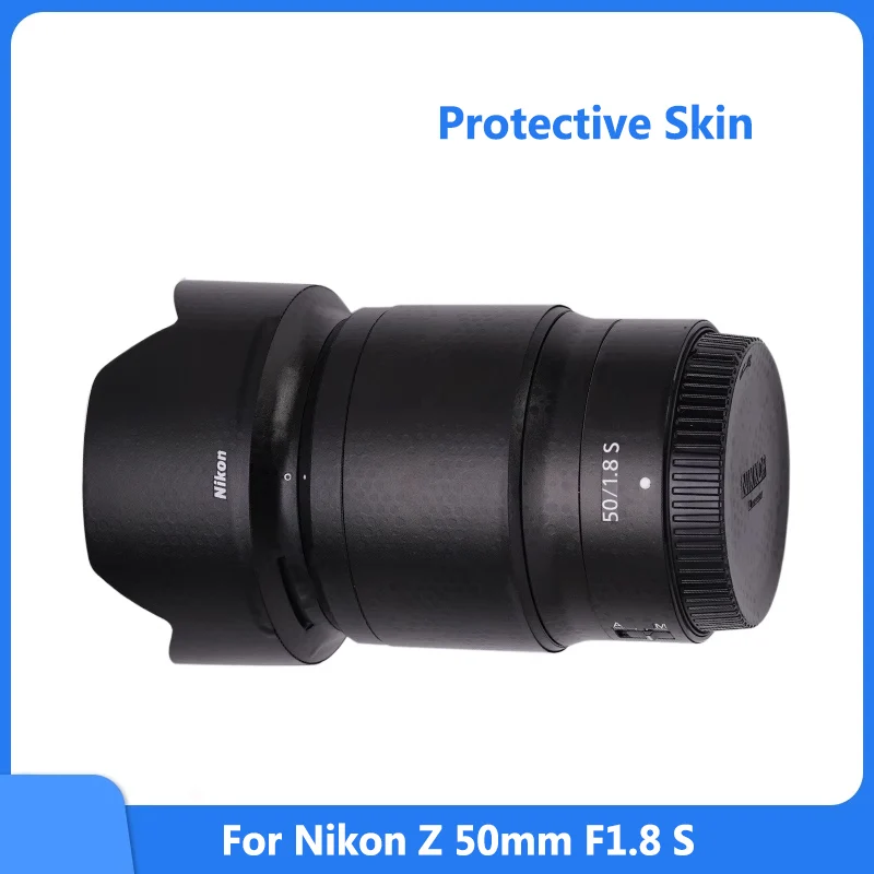 Per Nikon Z 50Mm F1.8 S Decalcomania Antigraffio Pelle Pellicola Avvolgente In Vinile Obiettivo Della Fotocamera Adesivo Protettivo Cappotto Z50 F/1.8