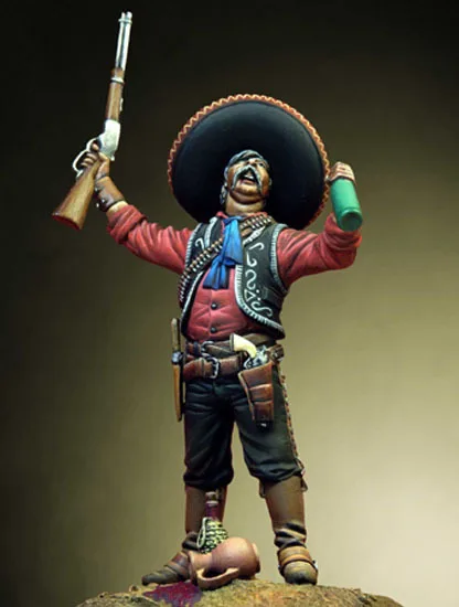 Kit Resina 54Mm Rivolumionario Messicano