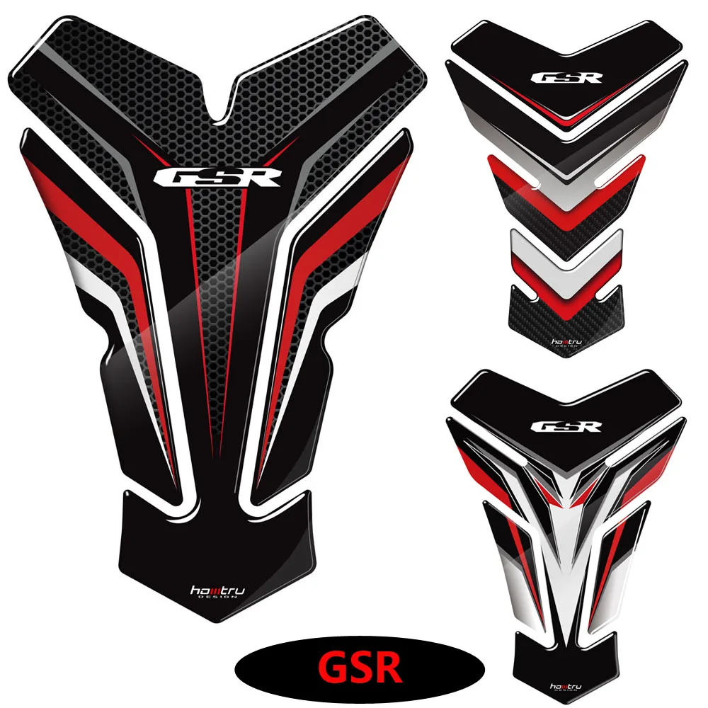 Moto Sticker Decal Gas Oil Fuel Tank Pad Protector Case Per Suzuki Gsr Gsr250 Gsr250S Gsr250F Gsr400 Gsr600 Gsr750