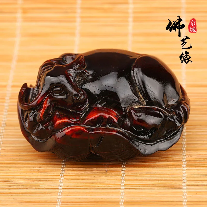 Vecchio Corno Di Bufalo Rosso Intaglio Manico Di Bufalo Pezzi Antichi Vecchi Oggetti Che Fanno Vecchi Mestieri Vari